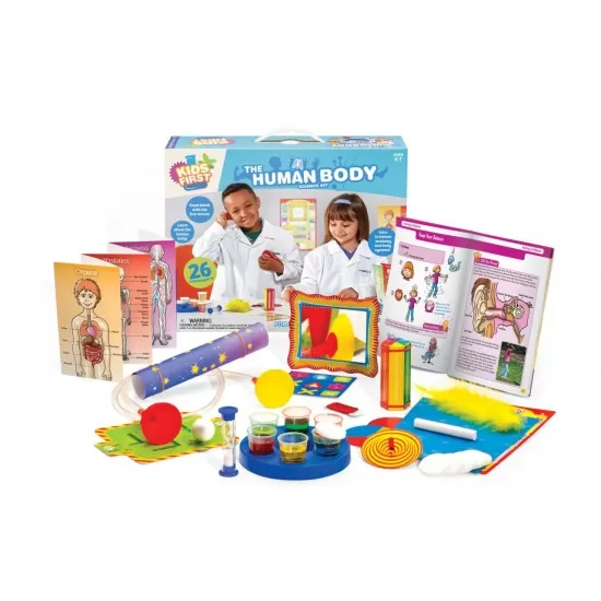 Kit STEM Primii pasi - Corpul uman, 70 piese