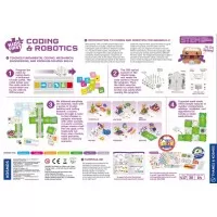 Kit STEM Primii pasi - Principii de codare si roboti 417 piese