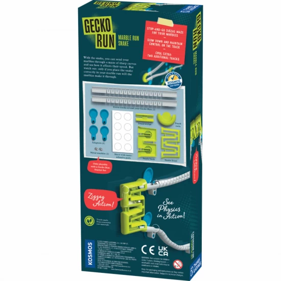 Kit STEM Sarpe - extindere pentru cursa cu obstacole cu bila metalica, Thames & Kosmos Kit STEM Sarpe - extindere pentru cursa cu obstacole cu bila metalica, Thames & Kosmos