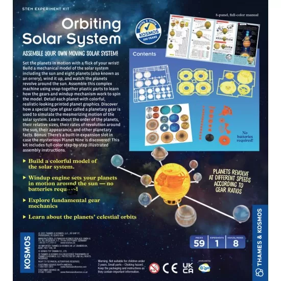 Kit STEM Sistemul solar 59 piese