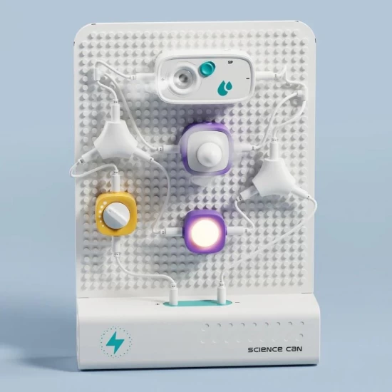 Kit asamblare STEM  Smart Circuit, 120 experimente, TopBright, +8 ani