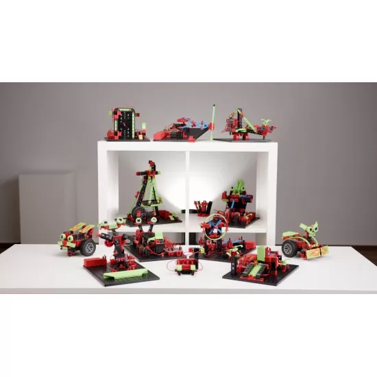 Kit STEM Smart Robots Pro, Fischertechnik, 362 piese Kit STEM Smart Robots Pro, Fischertechnik, 362 piese