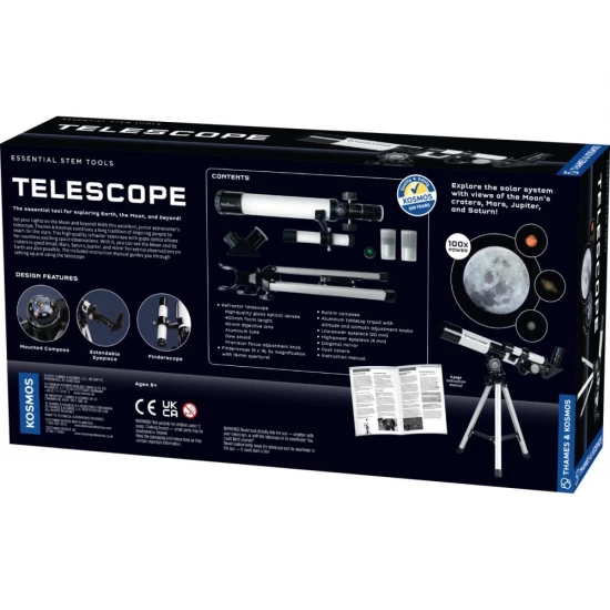 Kit STEM Telescop 100x Thames & Kosmos Kit STEM Telescop 100x Thames & Kosmos