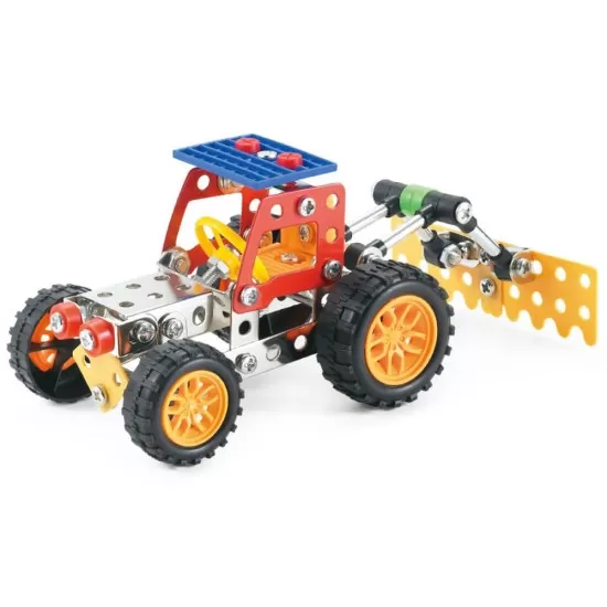 Kit STEM Tractor, nivel incepator, 132 piese