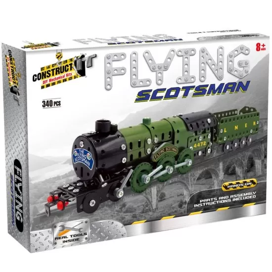 Kit STEM Trenul Flying Scotsman, nivel avansat, 331 piese Kit STEM Trenul Flying Scotsman, nivel avansat, 331 piese