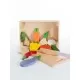 Jucarie handmade Marc Toys - Ladita cu fructe si legume Jucarie handmade Marc Toys - Ladita cu fructe si legume