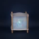 Lampa de veghe pentru copii cu 4 cantece de leagan, control remote, proiectie stele, cablu USB, Padure, Moulin Roty