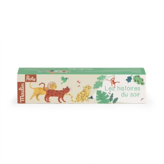 Lanterna cu povesti Animalele junglei Moulin Roty