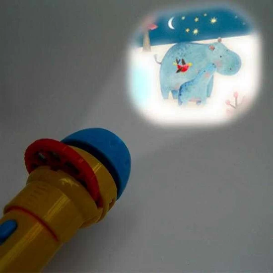 Lanterna cu povesti Mama cu puiul Moulin Roty Lanterna cu povesti Mama cu puiul Moulin Roty