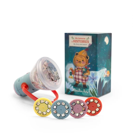 Lanterna cu povesti Minouchkas Moulin Roty Lanterna cu povesti Minouchkas Moulin Roty