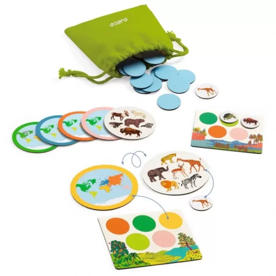 Joc Loto Animo Mondo Djeco
