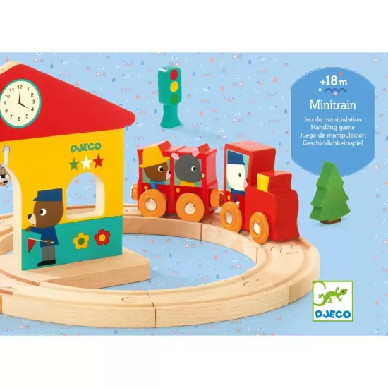Mica statie de tren Djeco Mica statie de tren Djeco