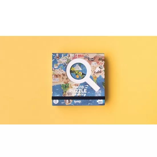 Micro puzzle Londji 600 piese - Continente Micro puzzle Londji 600 piese - Continente