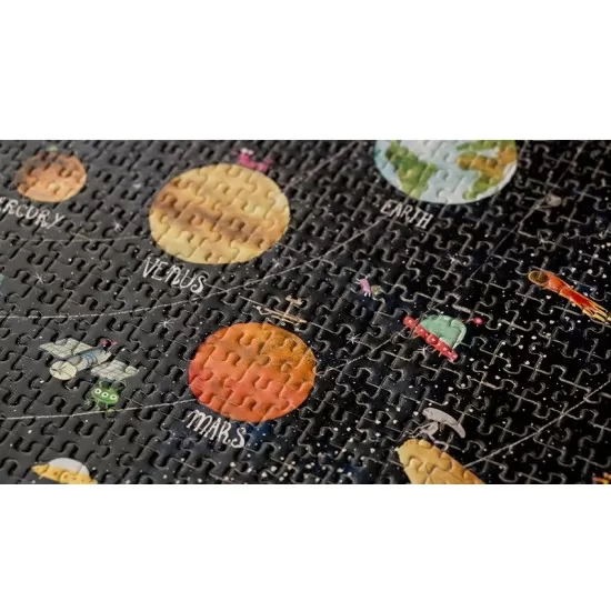 Micro puzzle Londji 600 piese - Cosmos Micro puzzle Londji 600 piese - Cosmos