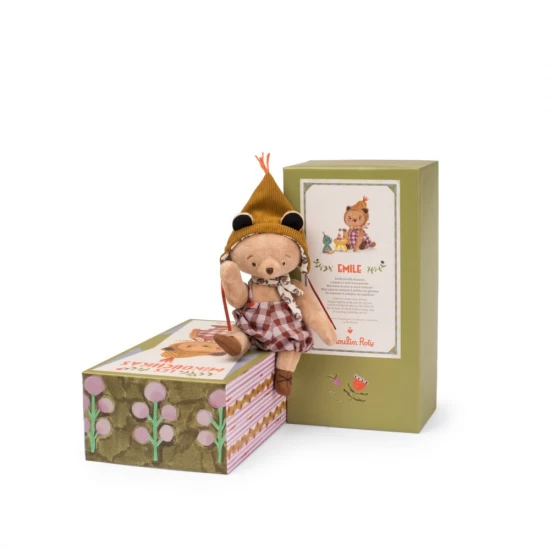 Jucarie plus Micul urs Emil Moulin Roty 19 cm Jucarie plus Micul urs Emil Moulin Roty 19 cm