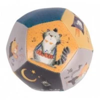 Minge moale bebe Les Moustaches Moulin Roty