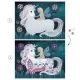Set creativ mozaic Unicornul fermecat Djeco