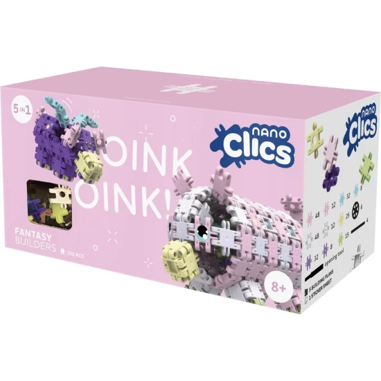Set Nano Clics constructii fantastice 250 piese Clicformers Set Nano Clics constructii fantastice 250 piese Clicformers