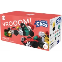 Set Nano Clics pentru constructori creativi 250 piese Clicformers