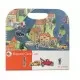 Set magnetic - Orasul cu masini Set magnetic - Orasul cu masini
