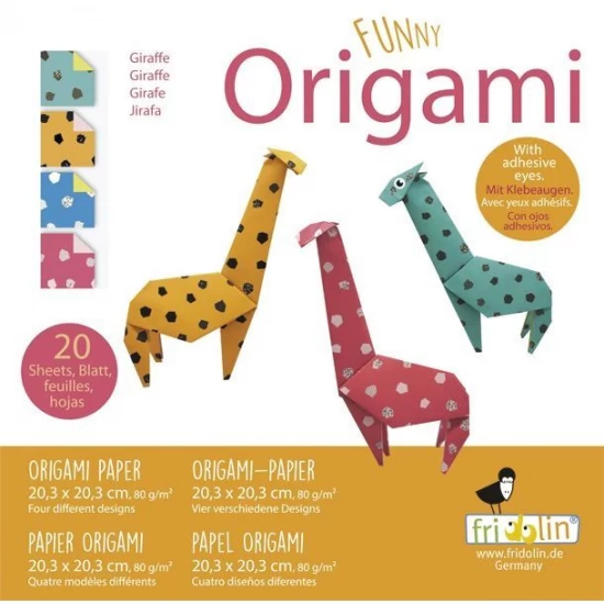 Origami Girafe Fridolin