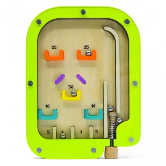 Joc din lemn Pinball Frenzy verde Svoora Joc din lemn Pinball Frenzy verde Svoora