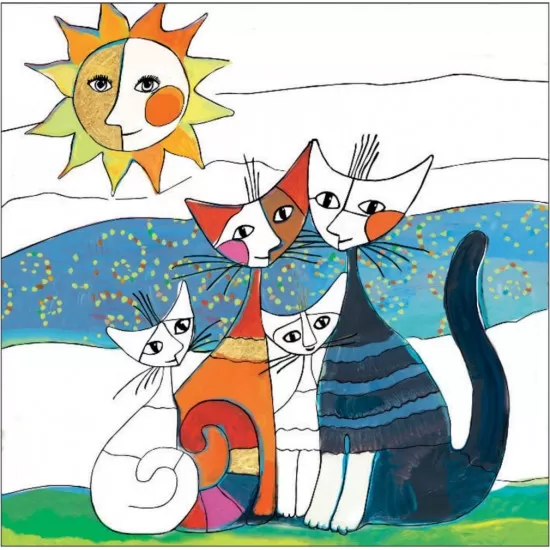 Planse de colorat Pisici Rosina Wachmeister de colorat Fridolin