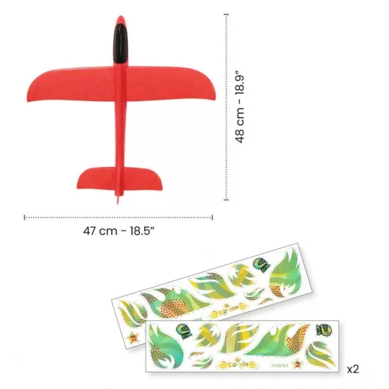 Avion de pompieri Planor Djeco