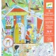Planse de colorat cu surprize Jocurile Ninei Djeco Planse de colorat cu surprize Jocurile Ninei Djeco