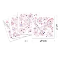 Planse de colorat Fapturi inaripate Djeco