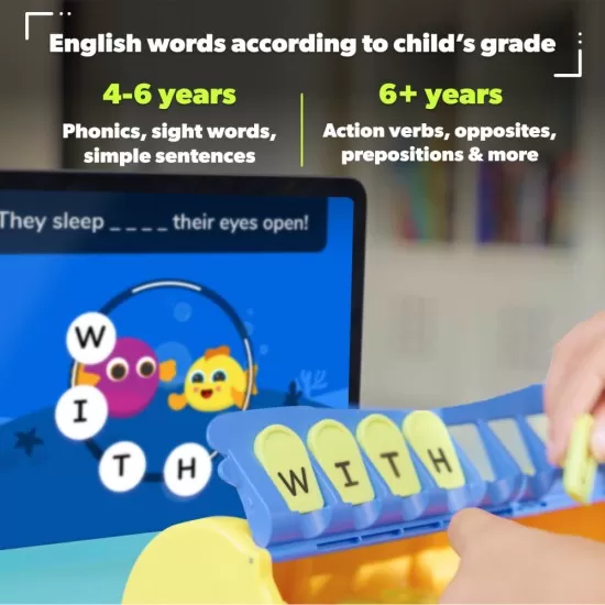 Joc educativ STEM PlayShifu Plugo - Literele alfabetului Joc educativ STEM PlayShifu Plugo - Literele alfabetului
