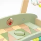 Premergator verde din lemn cu cuburi 5 in 1 UMU Toys