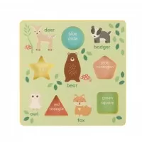 Puzzle 3D cu animale Orange Tree Toys