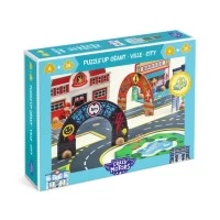 Puzzle 3D Orasul gigantic Djeco 34 piese
