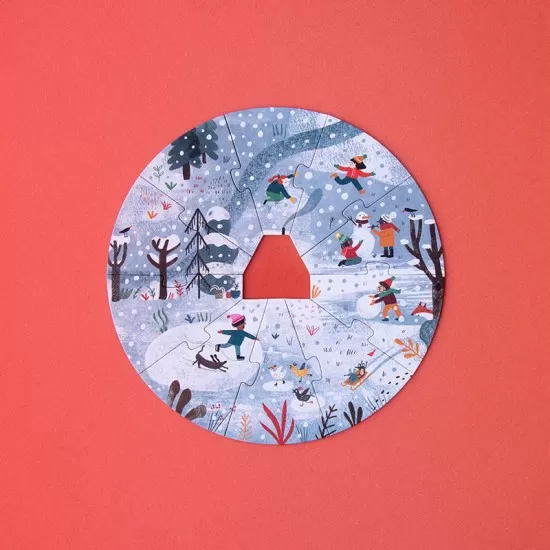 Puzzle 4 anotimpuri Londji 40 piese