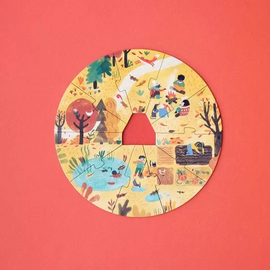 Puzzle 4 anotimpuri Londji 40 piese