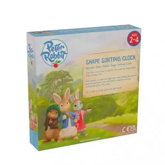 Puzzle ceas Peter Rabbit Orange Tree Toys 12 piese Puzzle ceas Peter Rabbit Orange Tree Toys 12 piese