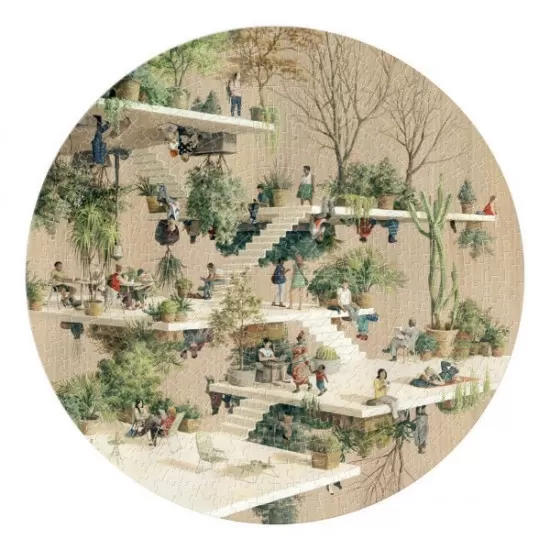 Puzzle circular lumea Londji Puzzle circular lumea Londji