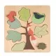 Puzzle din lemn vulpita Egmont Toys