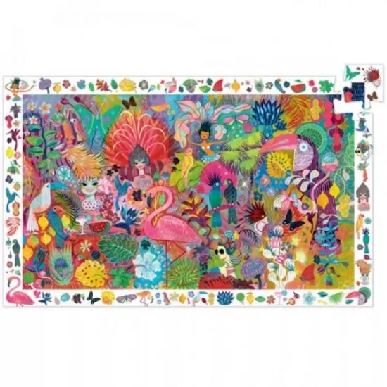 Puzzle Djeco Carnaval 200 piese Puzzle Djeco Carnaval 200 piese