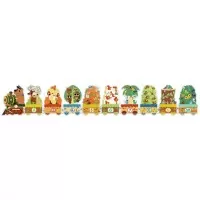 Puzzle Djeco 20 piese - Invat sa numar