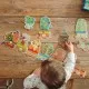 Puzzle Djeco 20 piese - Invat sa numar Puzzle Djeco 20 piese - Invat sa numar