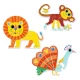 Set 6 puzzle duo Articulo Animo Djeco Set 6 puzzle duo Articulo Animo Djeco