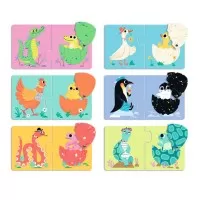 Puzzle duo Djeco - Din ou