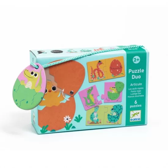 Puzzle duo Djeco - Din ou Puzzle duo Djeco - Din ou