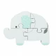 Puzzle elefant din lemn Orange Tree Toys 4 piese Puzzle elefant din lemn Orange Tree Toys 4 piese