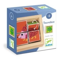 Puzzle forme rotative Tournibist Djeco