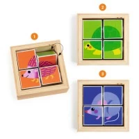 Puzzle forme rotative Tournibist Djeco