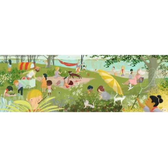 Puzzle galerie O zi de vara Djeco 350 piese