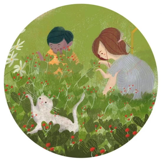 Puzzle galerie O zi de vara Djeco 350 piese